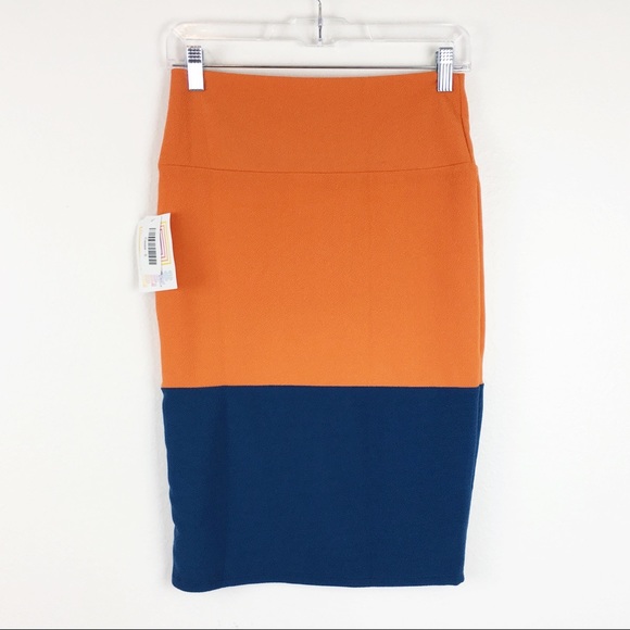 LuLaRoe Dresses & Skirts - NWT LulaRoe Cassie Pencil Color Block Skirt